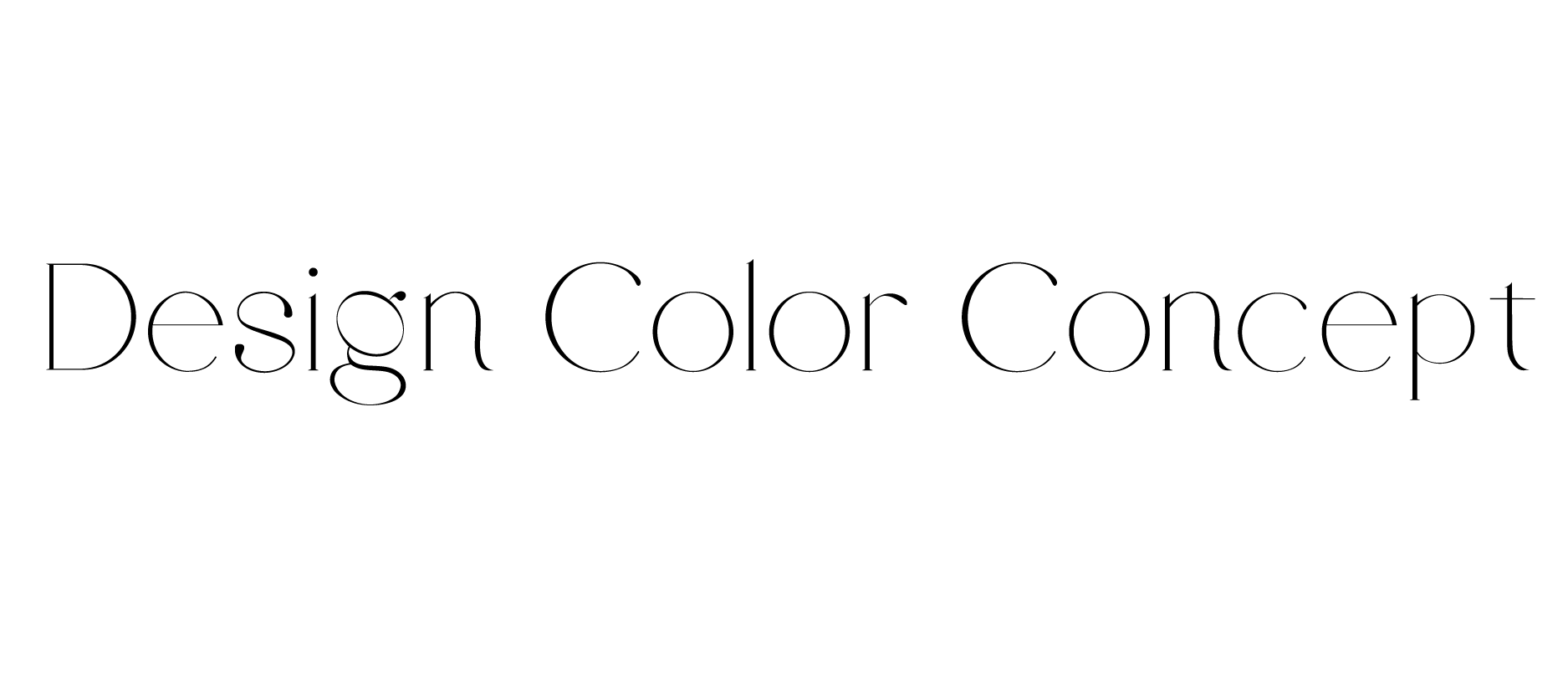 Design Color Concept